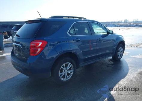 2016 Chevrolet Equinox Lt из США, поврежденный, VIN 2GNALCEK5G6328353